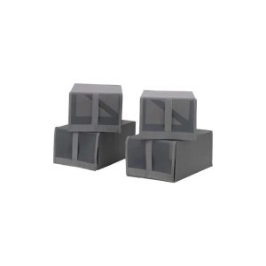 باکس طوسی کفش 4 تایی SKUBB