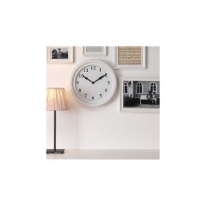 ساعت دیواری سفید ایکیا SONDRUM