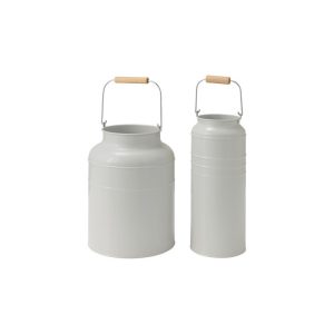 ست گلدان طوسی ایکیا SOCKER