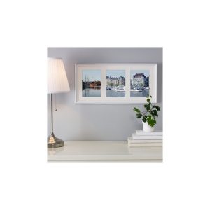 KNOPPANG قاب عکس سه تایی سفید ایکیا