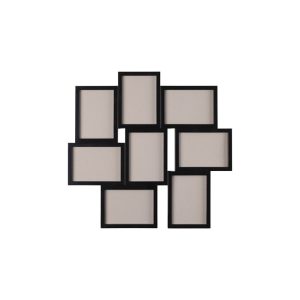 قاب عکس هشت تایی مشکی ایکیا VAXBO