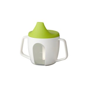 لیوان سبز و سفید کودک ایکیا BORJA