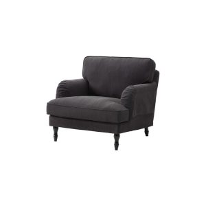 مبل یک نفره طوسی تیره ایکیا STOCKSUND