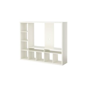 میز تلویزیون با طبقهبندی سفید ایکیا LAPPLAND