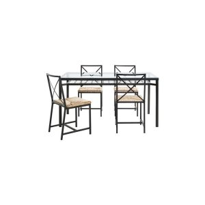 میز و صندلی 4 نفره فلزی ایکیا GRANAS