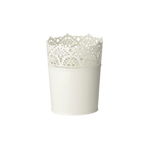 گلدان کوچک سفید ایکیا SKURAR